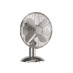 Aνεμιστήρας επιτραπέζιος vintage μεταλλικός Φ30cm 35W inox | Eurolamp | 147-29080