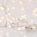Χριστουγεννιάτικα Λαμπάκια Σειρά 300 LED Διάφανο Καλώδιο Θερμό Λευκό IP44 300cm| Eurolamp | 600-11324