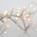 Χριστουγεννιάτικα Λαμπάκια Κουρτίνα 360 LED Θερμό Λευκό Διάφανο Καλώδιο 200Χ200cm | Eurolamp | 600-11371