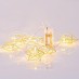 Χριστουγεννιάτικα Λαμπάκια Σειρά 10 LED Αστέρια Θερμό Λευκό Διάφανο Καλώδιο | Eurolamp | 600-11470