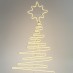 Χριστουγεννιάτικο Διακοσμητικό Δέντρο 7Μ NEON LED Φωτοσωλήνας Μονοκάναλος Θερμό Λευκό IP44 108X52cm| Eurolamp | 600-23034