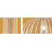 Κρεμαστό Μοντέρνο Φωτιστικό Μονόφωτο Ε27 Φ350Χ370  Ξύλο | Eurolamp | 144-30004