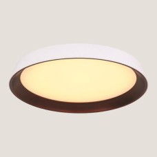 Φωτιστικό Πλαφονιέρα LED 30W Φ450Χ90 Λευκό/Μπρονζέ | Eurolamp | 144-51006