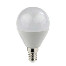 Λάμπα LED PLUS τύπου G45 (γλομπάκι) για ντουί E14 7W σε ψυχρό λευκό 6500K | Eurolamp | 147-77330