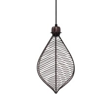 Φωτιστικό Οροφής Μοντέρνο Μονόφωτο 1XE27 Leaf Copper  | Fylliana | 935-123-002