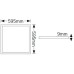 LED Panel Slim 60x60 40W 4000K 5000lm | Geyer | LP40C5