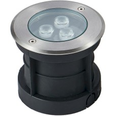 Φωτιστικό LED δαπέδου 6W 3000K 300lm IP68Φ120mm | Geyer | LULR125W6