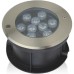 Φωτιστικό LED δαπέδου 9W 3000K 540lm IP68 Φ140mm | Geyer | LULR150W9