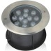 Φωτιστικό LED δαπέδου 12W 3000K 720lm IP68 Φ175mm | Geyer | LULR180W12