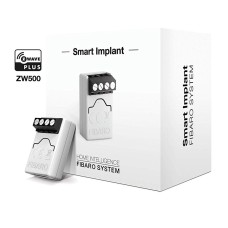 FIBARO Smart Implant Συσκευή ενίσχυσης λειτουργικότητας ενσύρματων αισθητήρων του έξυπνου συστήματος Fibaro | Geyer | FGBS-222