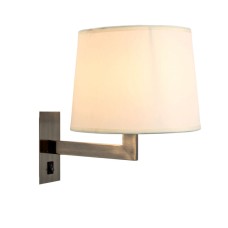 ARB-2267/001 DONA WALL LAMP ANTIQUE BRASS 1Δ3 | Homelighting | 77-2119