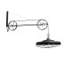 HL-5244 LIONEL BROWN RUSTY WALL LAMP | Homelighting | 77-2281