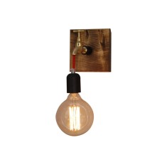 HL-078-1W HIKARI WALL LAMP BROWN RUSTY | Homelighting | 77-2870
