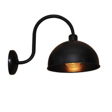 HL-114S-1W LEICA BLACK WALL LAMP | Homelighting | 77-2880