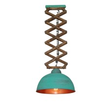 HL-250-38P UP-DOWN WORN COPPER GREEN CEMENT COPPER | Homelighting | 77-3094