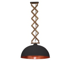 HL-250-60P UP-DOWN RELIEF BROWN CEMENT COPPER | Homelighting | 77-3096
