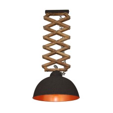 HL-250-50P UP-DOWN RELIEF BROWN CEMENT COPPER | Homelighting | 77-3098