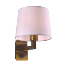 ARB-237-1A DONA WALL LAMP BRASS BRONZE 1Δ3 | Homelighting | 77-3588