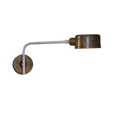 HL-3535-1 ROY OLD BRONZE AND WHITE WALL LAMP | Homelighting | 77-3862