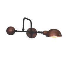 HL-3539-1 M OLIVER OLD BRONZE AND WHITE WALL LAMP | Homelighting | 77-3876