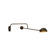 HL-3539-1 L OLIVER BLACK AND NICKEL WALL LAMP | Homelighting | 77-3881