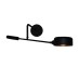 HL-3538-1 S WADE CHROME AND BLACK WALL LAMP | Homelighting | 77-3887