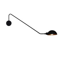 HL-3547-1 L MASON BLACK WALL LAMP | Homelighting | 77-3936