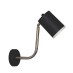 HL-3552-1 MOLLY NICKEL AND BLACK WALL LAMP | Homelighting | 77-3950