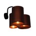 HL-3567-3PB BRODY OLD COPPER AND BLACK WALL LAMP | Homelighting | 77-3992