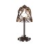 HL-3586-1T LEWIS RUSTY BROWN TABLE LAMP | Homelighting | 77-4017