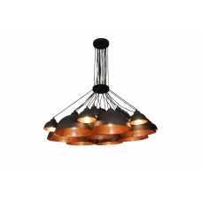 HL-3591-XXL CONALL BLACK AND OLD COPPER PENDANT | Homelighting | 77-4150