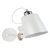 YQ-4003 SAM WHITE METAL-WOOD WALL LAMP 1Ε1 | Homelighting | 77-4498