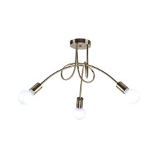 KQ 2627/3 QUIRKY ANTIQUE BRONZE CEILING LAMP Z4 | Homelighting | 77-8089