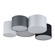 SE21-WGBB-100 COZY WHITE,GREY,BROWN AND BLACK SHADES Γ1 | Homelighting | 77-8231