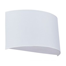 SE21-WH3-15 SERAPH WHITE SHADE WALL LAMP Γ1 | Homelighting | 77-8284