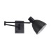 SE21-BL-52-MS2 ADEPT WALL LAMP Black Wall Lamp with Switcher and Black Metal Shade | Homelighting | 77-8384
