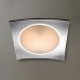 Πλαφονιέρα οροφής από γυαλί και μέταλλο σε χρώμα χρωμίου | Homelighting | 77-1037
