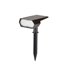 Melville 3W 3CCT Solar Spike Light in Black Color | Inlight | 80204810S