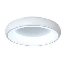 Πλαφονιέρα οροφής LED 54W 3CCT από λευκό ακρυλικό D40cm | InLight | 42020-B-White