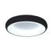 Πλαφονιέρα οροφής LED 54W 3CCT από μαύρο και λευκό ακρυλικό D40cm | InLight | 42020-B-Black