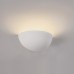 Επιτοίχιο φωτιστικό λευκό από γύψο 1XE14 D27,5cm | InLight | 43032