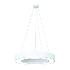 Κρεμαστό φωτιστικό LED 70W σε λευκή απόχρωση D120cm | InLight | 6171-120-WH
