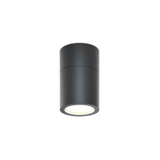 it-Lighting Chelan 1xGU10 Outdoor Ceiling Down Light Anthracite D10.3cmx6cm | InLight | 80300144