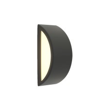 it-Lighting Clear 1xΕ27 Outdoor Up-Down Wall Lamp Anthracite D32cmx13cm | InLight | 80202744