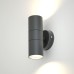 it-Lighting Ouachita 2xGU10 Outdoor Up-Down Wall Lamp Anthracite D15.2cmx11.3cm | InLight | 80200644