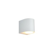 it-Lighting Powell 1xGU10 Outdoor Up or Down Wall Lamp White D9cmx8cm | InLight | 80200224