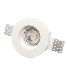 Χωνευτό σποτ λευκό από γύψο 1XGU10 D10cm | InLight | Χ0006