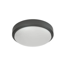 it-Lighting Echo LED 15W 3CCT Outdoor Ceiling Light Anthracite D21cmx6cm | InLight | 80300240