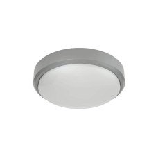 it-Lighting Echo LED 15W 3CCT Outdoor Ceiling Light Grey D21cmx6cm | InLight | 80300230