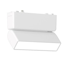 Φωτιστικό LED 5W 3CCT για Ultra-Thin μαγνητική ράγα σε λευκή απόχρωση (by tuya and zigbee) D:12,8cmX8cm (T04905-WH) | InLight | T04905-WH